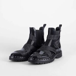 Lemon jelly Frankie black boots